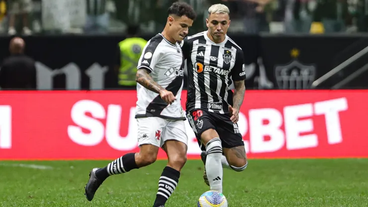 Philippe Coutinho jogador do Vasco durante partida contra o Atletico-MG. Foto: Gilson Lobo/AGIF
