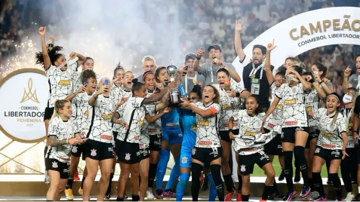 Corinthians feminino na Libertadores. Foto: Buda Mendes/Getty Images 