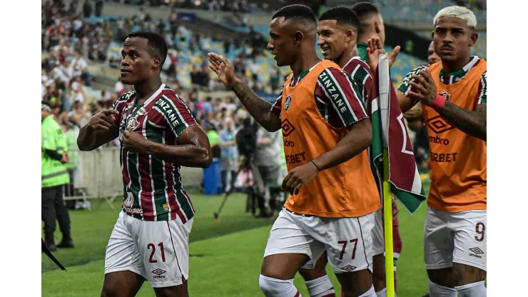 Árias marca em noite de reencontros,  Fluminense vence o Cruzeiro no Maracanã e sai do Z4. Foto: Thiago Ribeiro/AGIF
