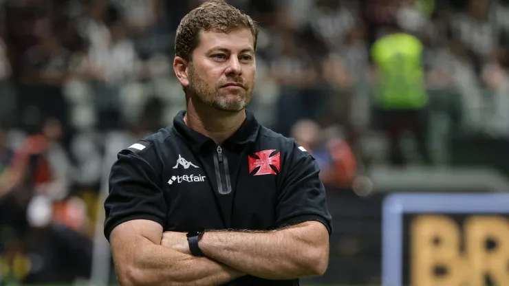 Rafael Paiva técnico do Vasco durante partida contra o Atletico-MG. Foto: Gilson Lobo/AGIF
