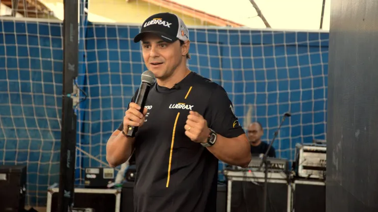 Felipe Massa, em evento no Rio Grande do Sul, em 2024
