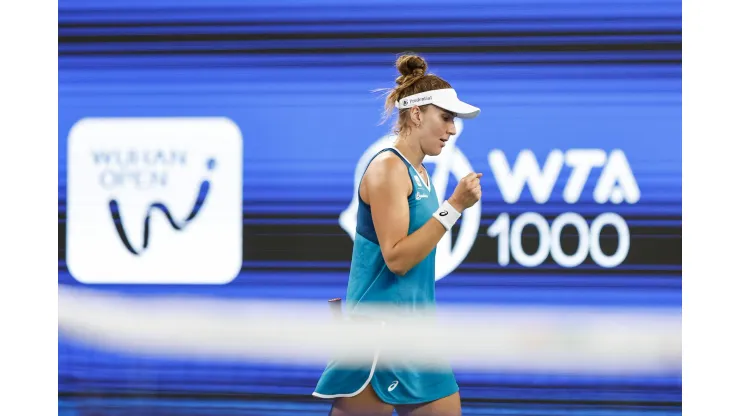Bia Haddad Maia começou bem o WTA de Wuhan, na China (Foto: Wang He/Getty Images) 