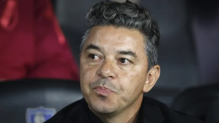 Marcelo Gallardo, técnico do River Plate, pode ter até três desfalques contra o Atlético-MG
