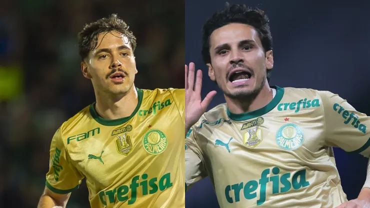 Maurício e Veiga no Palmeiras nas últimas semanas.