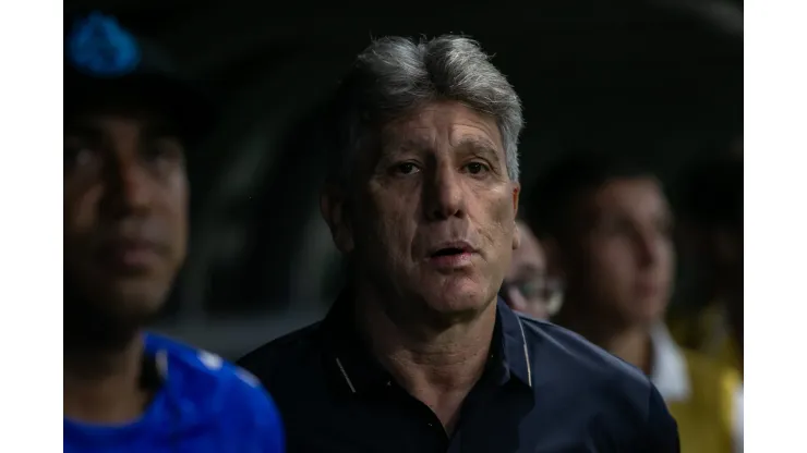 Renato Gaúcho técnico do Grêmio durante partida contra o Atletico-MG. Foto: Fernando Moreno/AGIF
