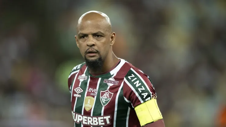 Felipe Melo, em ação pelo Tricolor
