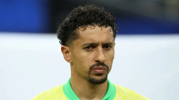 Marquinhos é um dos zagueiros titulares com Dorival. Foto: Ian Maule/Getty Images
