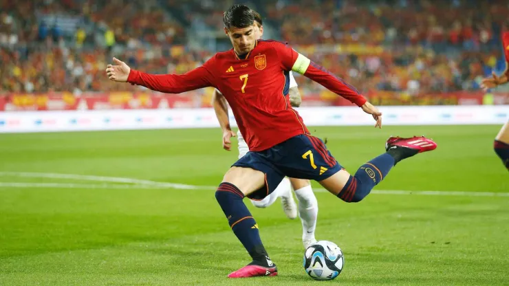 Morata é o mais cotado para marcar no duelo entre Espanha e Dinamarca (Foto: Aflo Co. Ltd. / Alamy Stock Photo)
