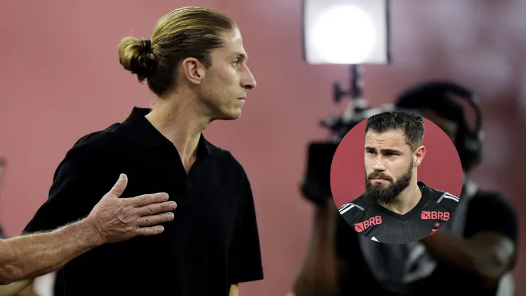 Filipe Luis decide barrar titular de Tite e venda vira unanimidade no Flamengo  - Foto: AGIF
