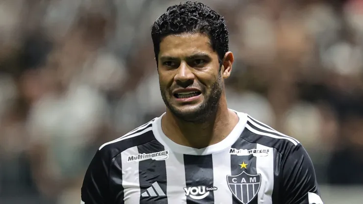 Hulk jogador do Atlético-MG durante partida contra o Vasco na Arena MRV pela Copa Do Brasil 2024.
