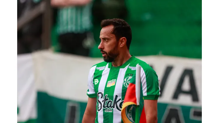 Nenê, do Juventude, não atuou contra o Palmeiras e gerou reclamações da torcida do Botafogo
