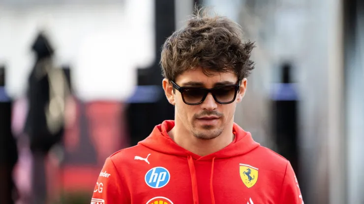 Charles Leclerc no GP de Austin
