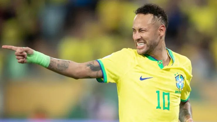 Foto: Gil Gomes/AGIF - Neymar em jogo pela Seleção Brasileira
