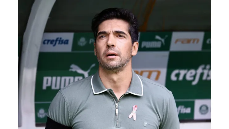 Abel Ferreira tecnico do Palmeiras durante partida contra o Fortaleza. Foto: Marcello Zambrana/AGIF