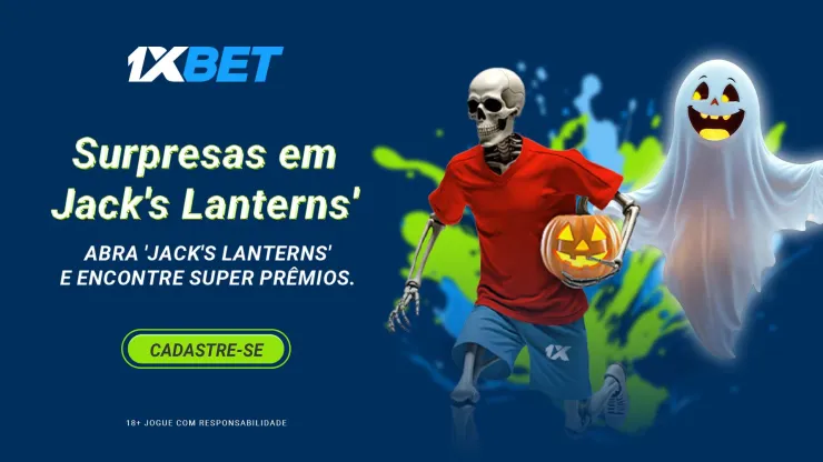 Promoção 1xBet: smartphones e muito mais no Halloween Hunt