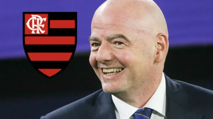 Flamengo recebe notícia de Gianni Infantino, presidente da Fifa (Fotos: IMAGO / NurPhoto e Reprodução)