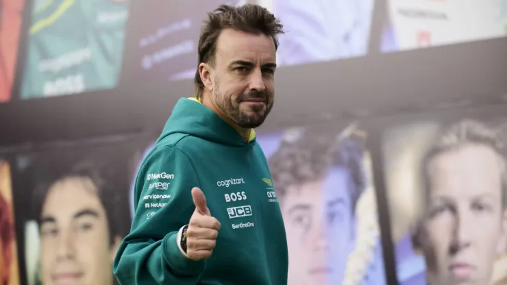 Fernando Alonso no GP do México
