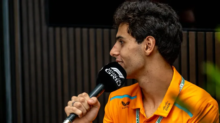 Bortoleto em coletiva no GP de São Paulo
