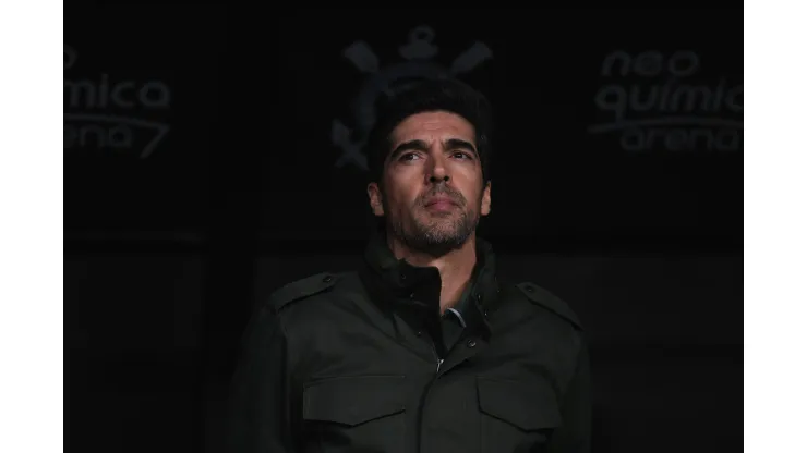 Abel durante o Dérbi Paulista