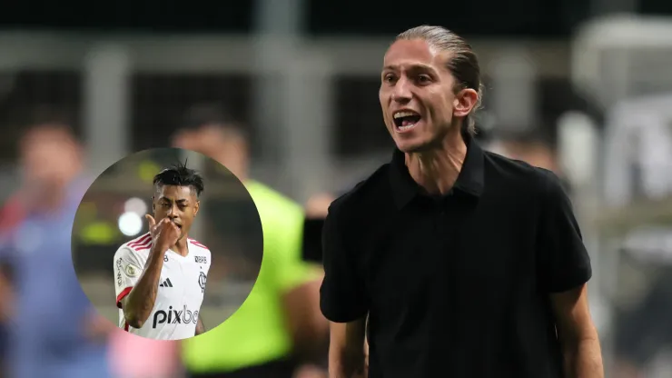 Horas antes de Cruzeiro x Flamengo, Filipe Luís dedurou papo com Bruno Henrique