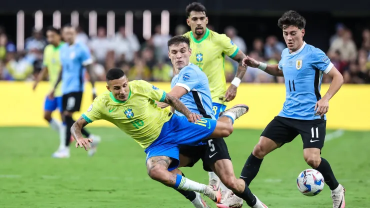 Brasil x Uruguai pela Copa América de 2024. Foto: Christopher Trim
