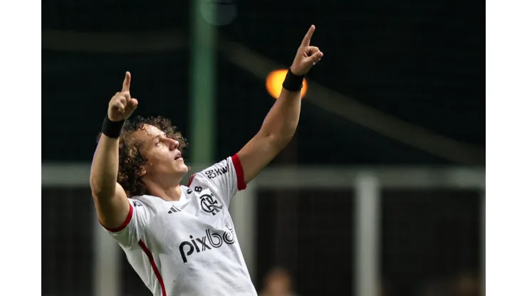 MG - BELO HORIZONTE - 06/11/2024 - BRASILEIRO A 2024, CRUZEIRO X FLAMENGO - David Luiz jogador do Flamengo comemora seu gol durante partida contra o Cruzeiro no estadio Independencia pelo campeonato Brasileiro A 2024. Foto: Gilson Lobo/AGIF