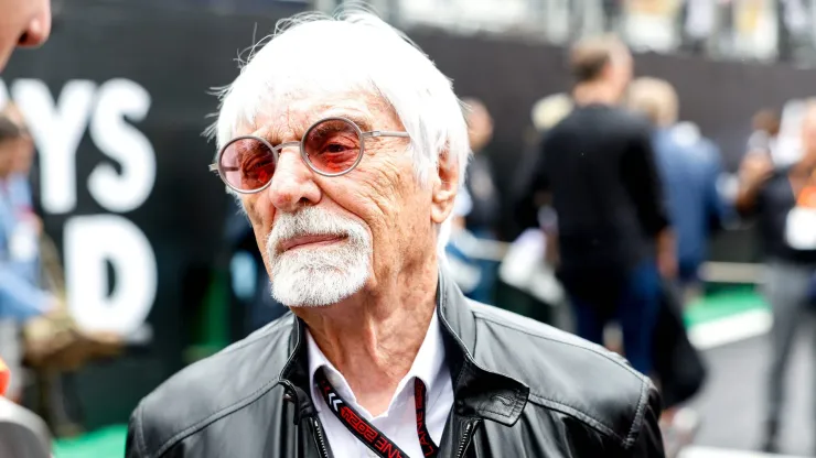 Bernie Ecclestone no GP de São Paulo
