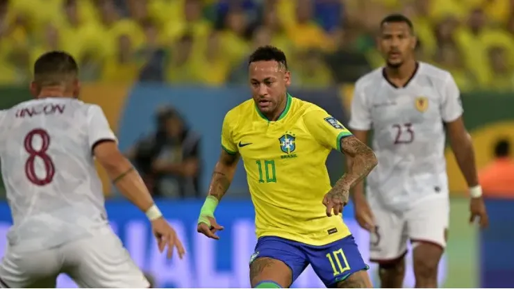 Brasil e Venezuela se enfrentam nas Eliminatórias. Foto: Pedro Vilela/Getty Images
