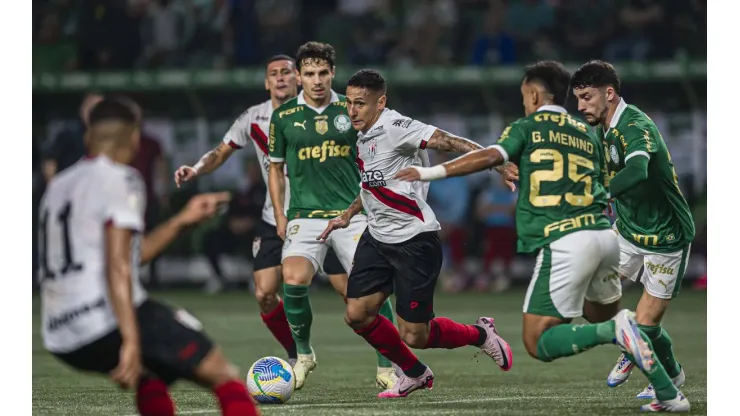 Palmeiras x Atlético GO. Foto: Anderson Lira/Fotoarena 