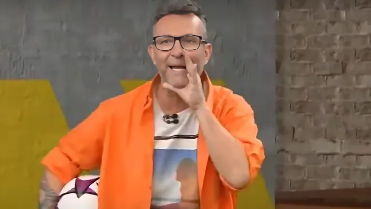 Neto durante o programa Os Donos da Bola