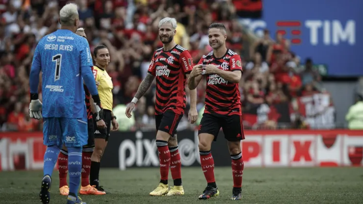 Diego Ribas ex- jogador do Flamengo durante partida. Foto: Joao Gabriel Alves/AGIF
