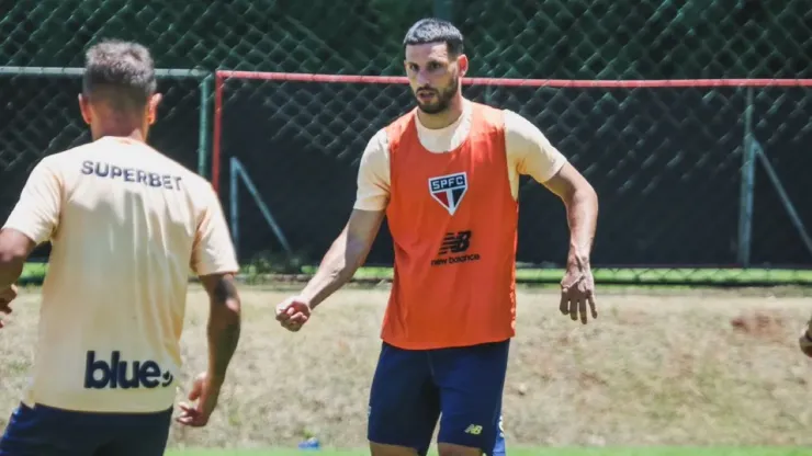 Escalação do São Paulo hoje não terá Jonathan Calleri; veja  - Foto: São Paulo FC