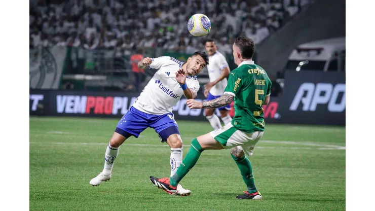 PALMEIRAS x CRUZEIRO SAO PAULO SP, 07/20/2024 - FOOTBALL - BRAZILIAN PALMEIRAS x CRUZEIRO/ALLIANZ match between Palmeiras x Cruzeiro, valid for the eighteenth round of the Brazilian Championship Serie A 2024 held at the Allianz Parque Sao Paulo stadium, on Saturday night 20. IMAGO / Caio de Sousa Sao Paulo Brasil Copyright: xCaioxdexSousax
