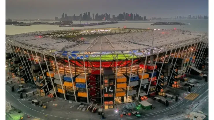 Estádio 974, em Doha, no Catar. Foto: Reprodução X.