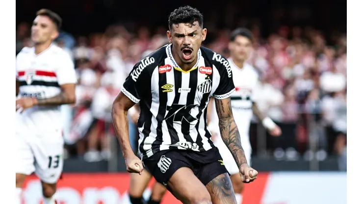 São Paulo x Santos pelo Campeonato Brasileiro A 2025. Foto: Fabio Giannelli/AGIF