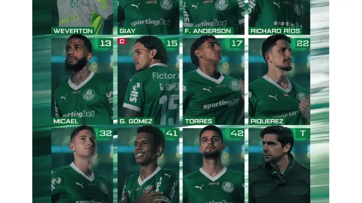 Foto: Palmeiras/X