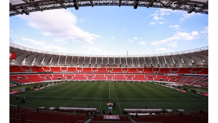 Vista geral do estádio Beira-Rio para partida entre Internacional e Palmeiras pelo campeonato Brasileiro A 2025. Foto: Maxi Franzoi/AGIF