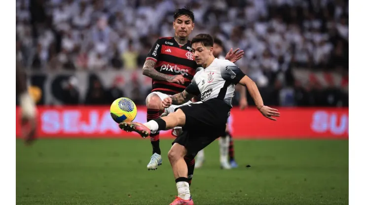 Flamengo x Corinthians. Foto: Ettore Chiereguini/AGIF