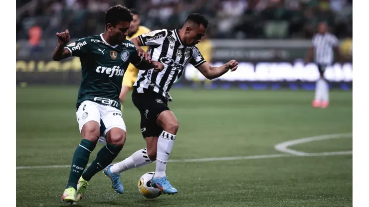 Ceará x Palmeiras. Foto: Ettore Chiereguini/AGIF