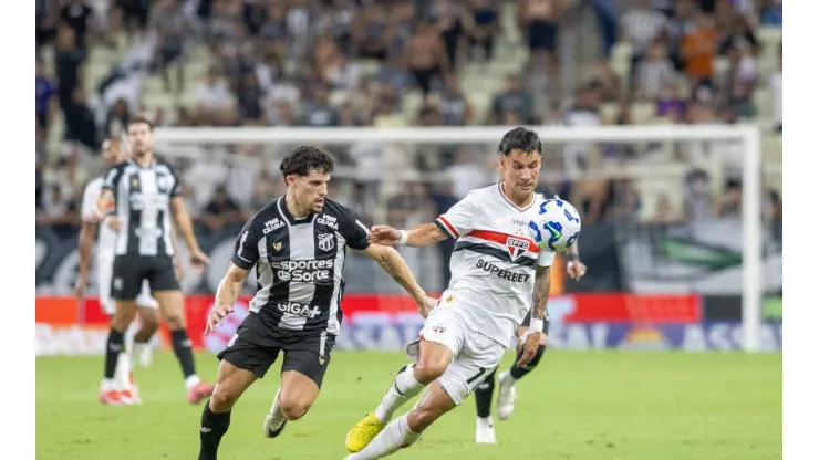 Ceará x São Paulo. Foto: Baggio Rodrigues/AGIF