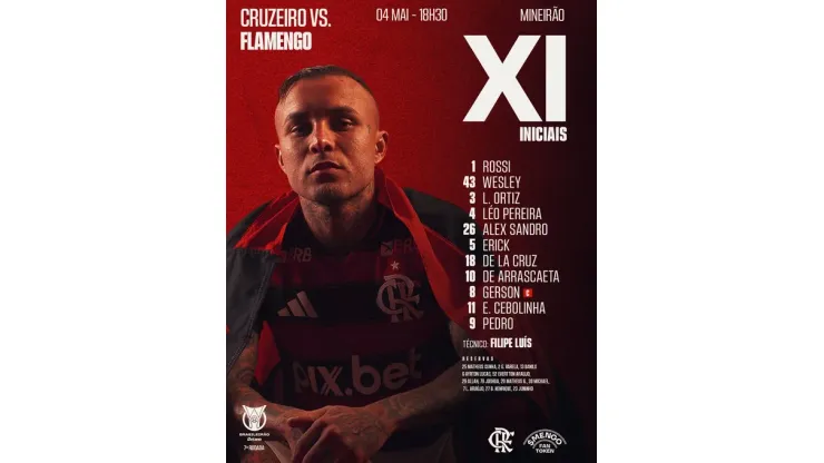 Foto: Flamengo/X