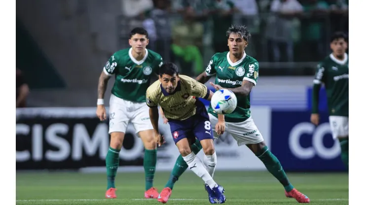 Cerro Porteño x Palmeiras se enfrentam pela Copa Libertadores 2025. Foto: Ettore Chiereguini/AGIF