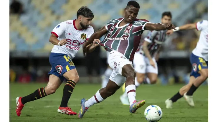 Fluminense x Unión Española no Maracanã pela Copa Sul-Americana. Foto: Jorge Rodrigues/AGIF
