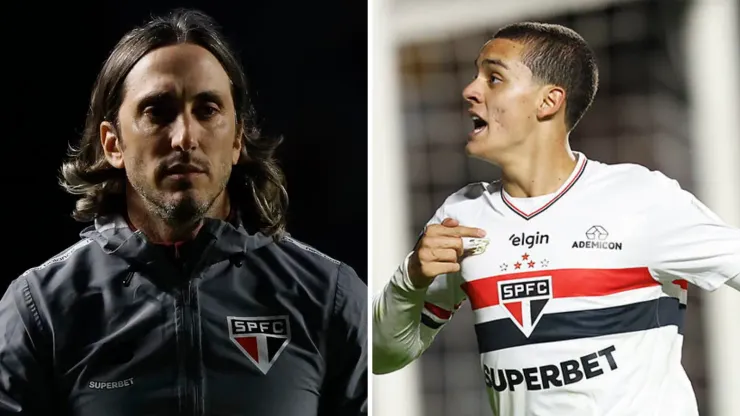 Zubeldía analisa situação de Lucca no São Paulo e brinca com jogo de truco para explicar entrada da Cria