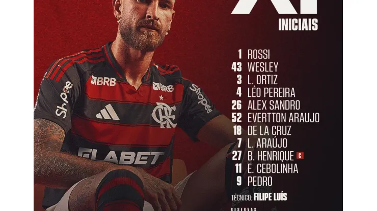 Foto: Flamengo/X
