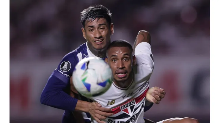 São Paulo x Talleres se enfrentando no Morumbis pela Copa Libertadores 2025. Foto: Ettore Chiereguini/AGIF