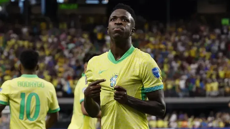 Vini Jr., pela Seleção Brasileira