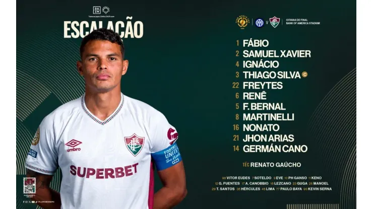 Foto: Fluminense/X