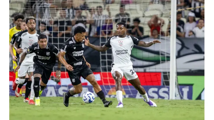 Ceará x Corinthians. Foto: Baggio Rodrigues/AGIF