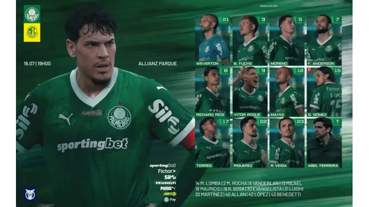 Foto: Palmeiras/X